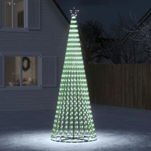 VidaXL Svjetleći stožac za božićno drvce 688 LED hladni bijeli 300 cm