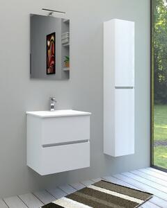 Idealaqua Idea Lory 61 cm kupaonski set s ogledalom, ormarićem i rasvjetom
