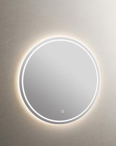 Idealaqua ogledalo s LED rasvjetom R, 80 cm, C
