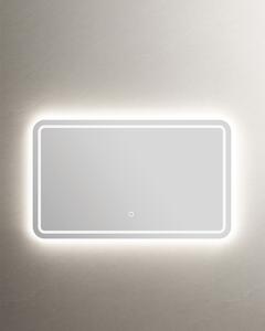 Idealaqua ogledalo s LED rasvjetom R, 60×75 cm