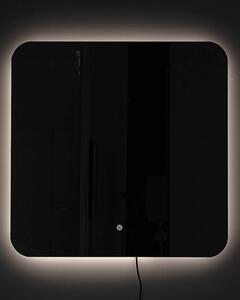 Idealaqua ogledalo s LED rasvjetom, 80×80 cm