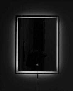 Idealaqua ogledalo s LED rasvjetom, 60×80 cm