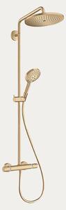 Hansgrohe Croma select S 280 tuš sistem termostatski, 3jet, brushed bronze