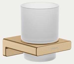 Hansgrohe čaša zidna AddStoris, brushed bronze