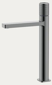 Idealaqua Lux miješalica za umivaonik, gun metal, visoka