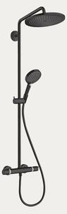 Hansgrohe Croma select S 280 tuš sistem termostatski, 3jet, matt black