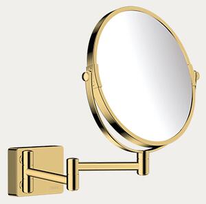 Hansgrohe kozmetičko ogledalo AddStoris, polished gold optic