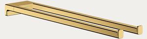 Hansgrohe držač ručnika sa dvije ručke AddStoris, polished gold optic