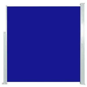 VidaXL Uvlačiva bočna tenda 140 x 300 cm plava