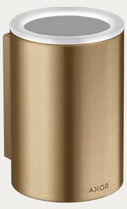Hansgrohe Axor čaša zidna Circular, brushed bronze