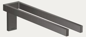 Hansgrohe Axor držač ručnika sa dvije ručke Rectangular, brushed black chrome
