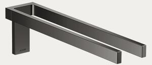 Hansgrohe Axor držač ručnika sa dvije ručke Rectangular, polished black chrome
