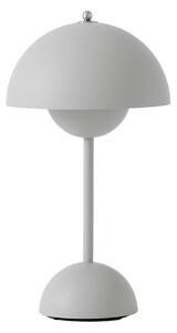 Stolne Lampa &Tradition, Flowerpot VP9, prigušiv, Sivo, Dnevna soba, Plastika, Dizajn