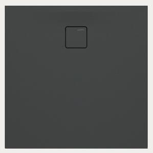 Aquaestil tuš kada kvadratna Stone Deluxe, 90×90 cm, crna