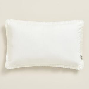 Bijela jastučnica BOCA CHICA s resicama 30 x 50 cm