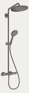 Hansgrohe Croma select S 280 tuš sistem termostatski, 3jet, brushed black chrome