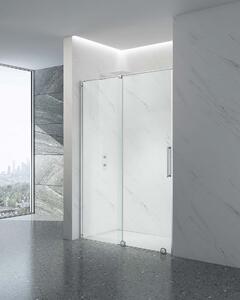 Idealaqua tuš vrata BUP, 120 cm, klizna, polished inox/prozirno