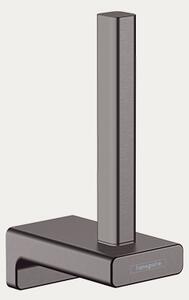 Hansgrohe držač toaletnog papira okomiti AddStoris, brushed black chrome