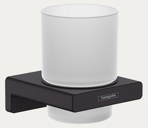 Hansgrohe čaša zidna AddStoris, matt black
