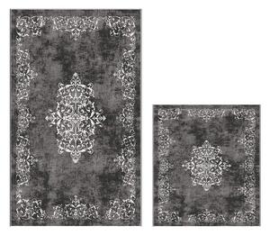 Sive kupaonske prostirke u setu 2 kom 60x100 cm – Foutastic