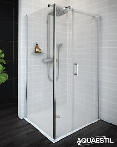 Aquaestil tuš stranica za kabinu Mars D+W, 90 cm, krom/prozirno