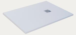 Idealaqua tuš kada kvadratna Slatestone white, 90x90 cm