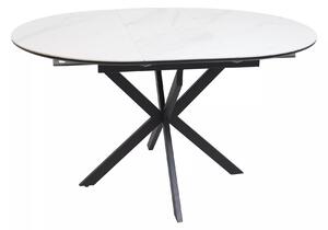 Blagovaonski stol Gamison Ceramic 100 (crno + bijela) (za 4 osobe)