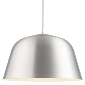 Viseće Svjetiljka Muuto, prigušiv, Sivo, Dnevna soba, Aluminij, Dizajn