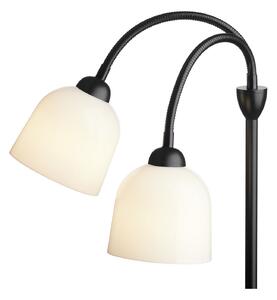 Podne Lampa Halo Design, GLOW, Crno, Dnevna soba, Metal, Dizajn