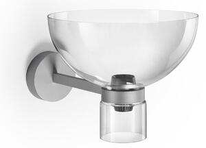 Zidne Svjetiljka FLOS, Nocturne Bowl, prigušiv, Metalik, Područje hodnika, Aluminij, Dizajn