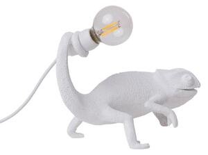 Stolne Lampa SELETTI, Chameleon Lamp Still, Bijela, Dnevna soba, Plastika, Dizajn