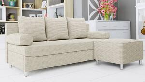 Zondo.hr Sofa s tabureom Dorien (vanilija). 1122097