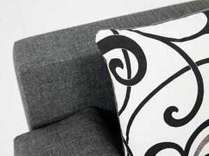 Zondo.hr Sofa s tabureom Dorien (svijetlosiva). 1122096