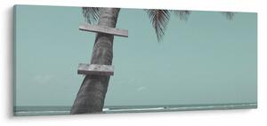 Slika - Palma na Karibima (120x50 cm)