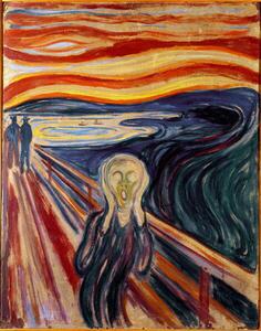 Reprodukcija The Scream, 1893, Munch, Edvard