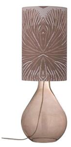 Stolne Lampa Bloomingville, Smeđa / hrđa, Dnevna soba, Staklo