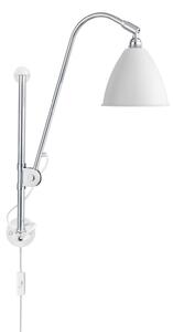 Bestlite BL5 Zidna lampa Ø16 Krom/Mat Bijela - GUBI