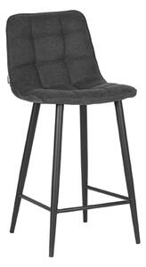 Antracitno sive barske stolice u setu 2 kom 94 cm Jelt – LABEL51