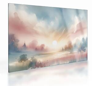 Staklena slika - Elegantni krajolik (70x50 cm)
