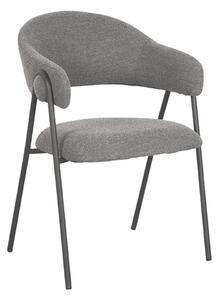 Sive blagovaonske stolice u setu 2 kom Lowen – LABEL51