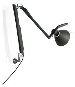 Fortebraccio Zidna lampa Crna E27 - Luceplan