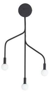 Zidne Svjetiljka Normann Copenhagen, Crno, Dnevna soba, Metal
