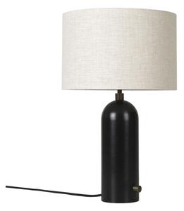 Stolne Lampa GUBI, prigušiv, Crno, Dnevna soba, Mramor
