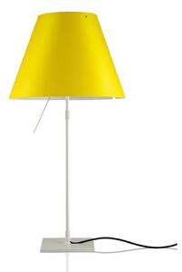 Stolne Lampa Luceplan, Žuta, Dnevna soba, Aluminij