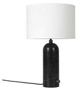 Stolne Lampa GUBI, prigušiv, Crno, Dnevna soba, Mramor