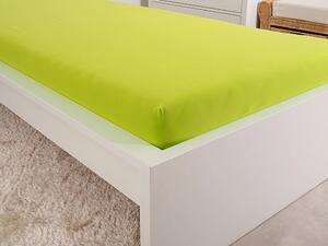Jersey plahte za dječji krevetić EXCLUSIVE 60x120 cm limeta