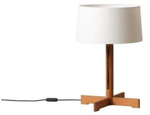 Stolne Lampa Santa & Cole, prigušiv, Bijela, Dnevna soba, Drvo