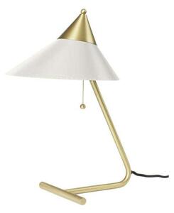 Stolne Lampa Warm Nordic, Brass Top, Bijela, Dnevna soba, Metal, Dizajn