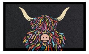 Otirač od PVC-a 40x70 cm Highland Cow – Artsy Doormats