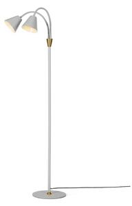 Podne Lampa Halo Design, Sivo, Dnevna soba, Metal